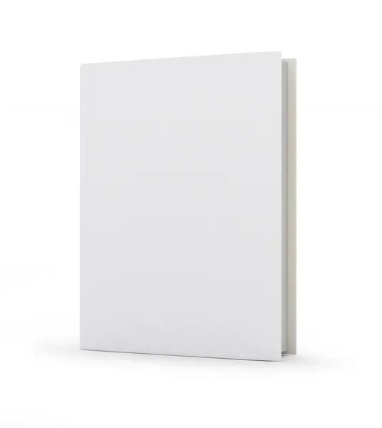 Capa de livro em branco — Fotografia de Stock