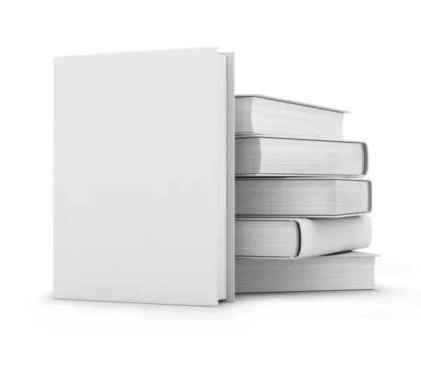 Stacked Blank Books Isolated On White Stock Photo - Download Image Now -  Book, Template, White Color - iStock