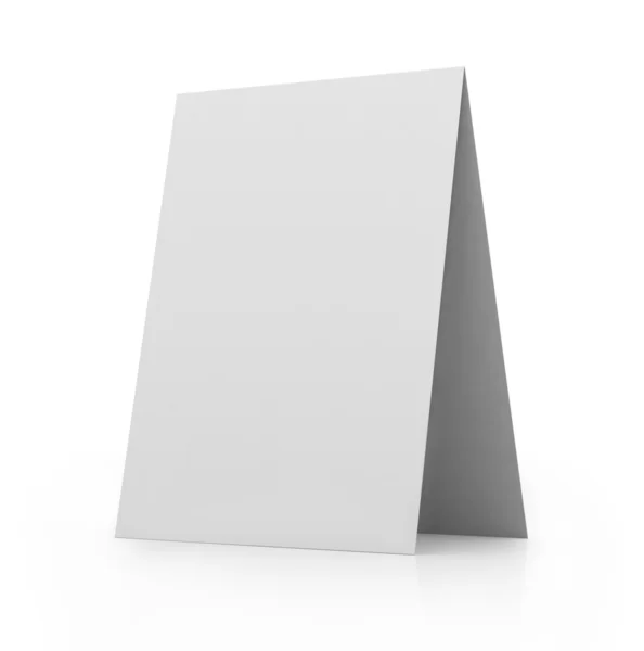 Blank card — Stock Photo, Image