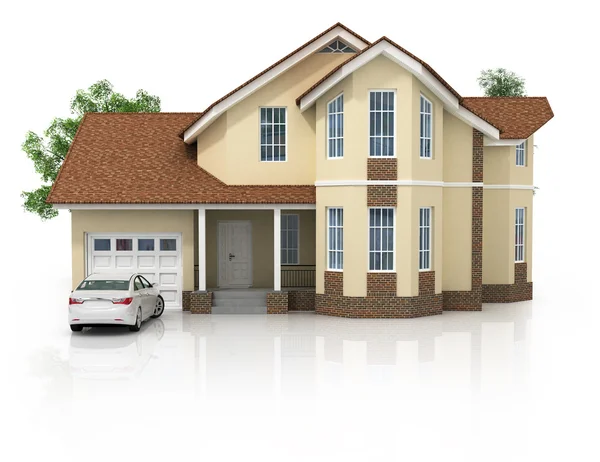 3d house — Stock Photo, Image