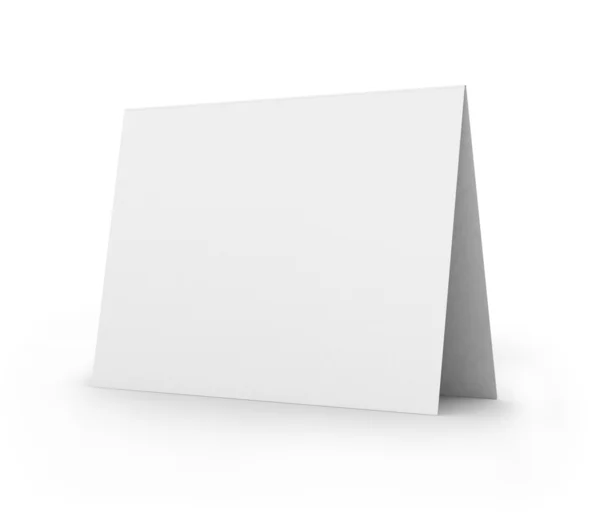 Blank card — Stock Photo, Image