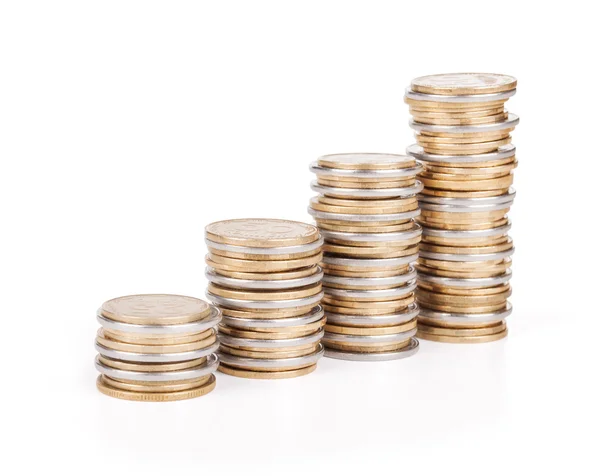 Pile of gold coins — Stock Photo, Image