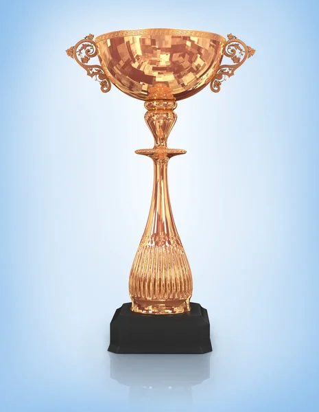 Champion bronze trophy — Stock Photo, Image