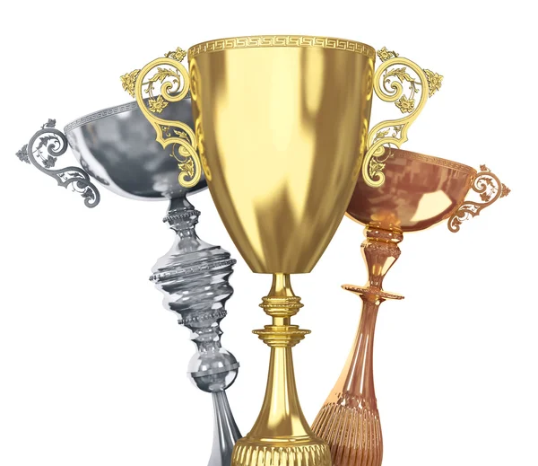 Winner  trophies — Stock Photo, Image