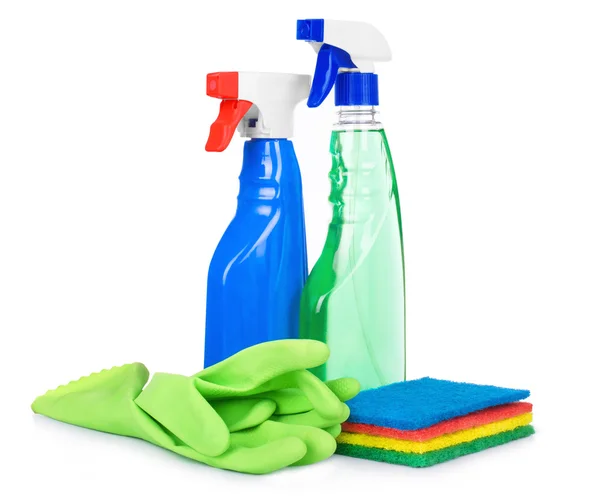 Cleaning and sanitation products — Stock Photo, Image