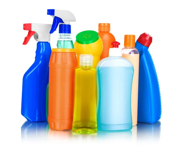 Cleaning and sanitation products — Stock Photo, Image