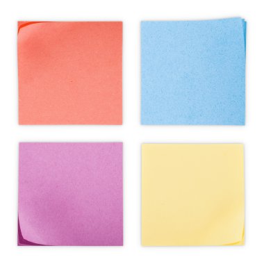 yalıtılmış bir beyaz arka plan üzerinde renkli çıkartmalar