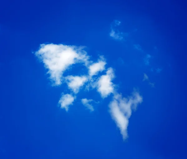 Μπλε φόντο του ουρανού. — Φωτογραφία Αρχείου