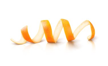 Portakal kabuğu yuvarlak. Vektör illüstrasyonu.