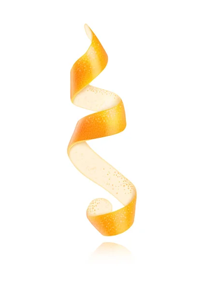 Orange Peel Vector Illustration — Stock Vector