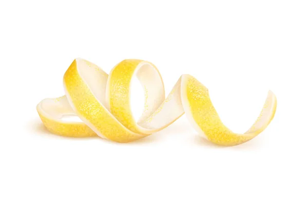 Peau Citron Fraîche Illustration Vectorielle — Image vectorielle