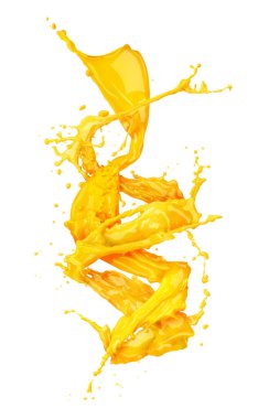 Taze, güzel portakal suyu.