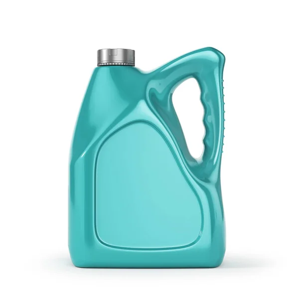 Botella Productos Mantenimiento Automóviles Sobre Fondo Blanco Aceite Detergentes Lubricantes —  Fotos de Stock