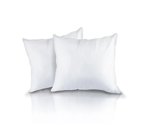 Travesseiros Brancos Recheados Ilustração Vetorial —  Vetores de Stock