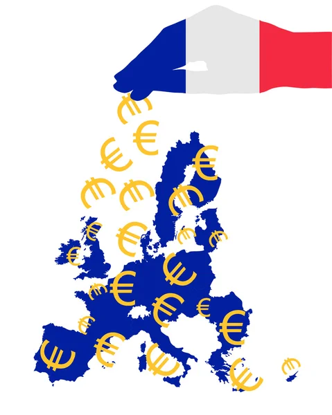 Subventionen aus Frankreich — Stockfoto