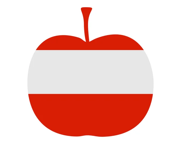 Pomme autrichienne — Image vectorielle