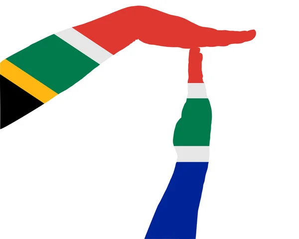 Südafrikanische Auszeit — Stockvektor