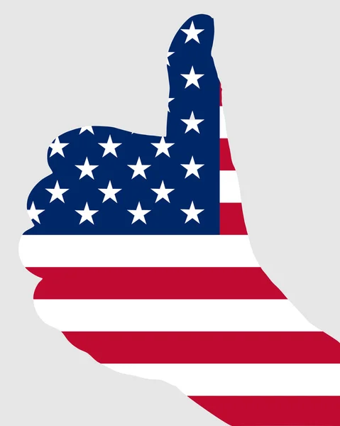 American finger sign — Stock Vector