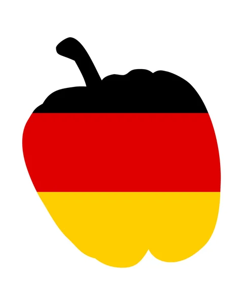 German Pepper — Stock Vector