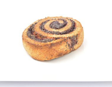 Spiral haşhaşlı kurabiye