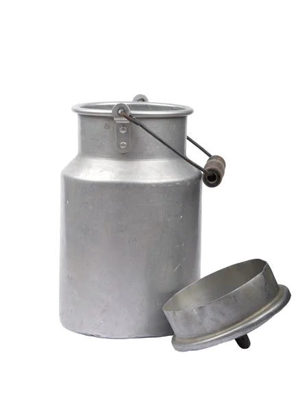 Milk can open — Stock Photo, Image