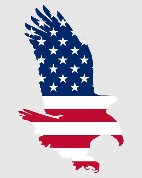 Αμερικανική τολμηρό αετός — Διανυσματικό Αρχείο