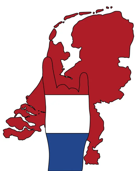 Sinal de dedo holandês —  Vetores de Stock