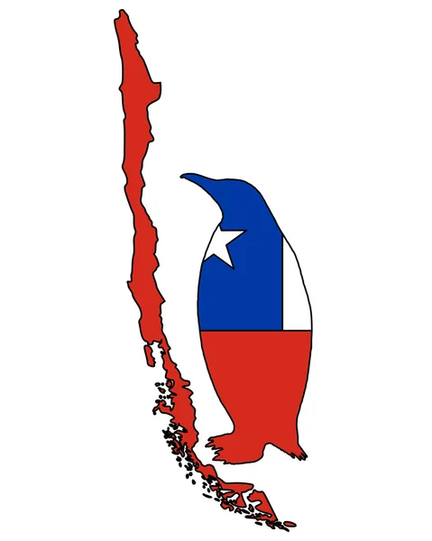 Tučňák chile — Stockový vektor