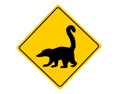 coati uyarı işareti