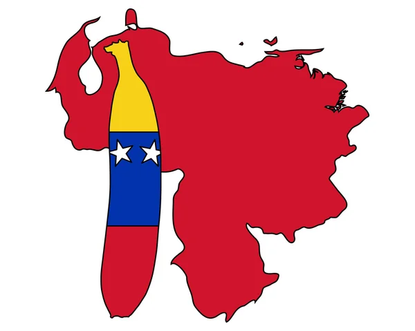 Banaan van venezuela — Stockvector