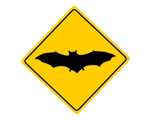 Bat varovný signál — Stockový vektor