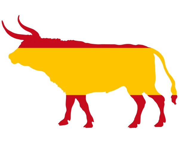 Toro spagnolo — Vettoriale Stock