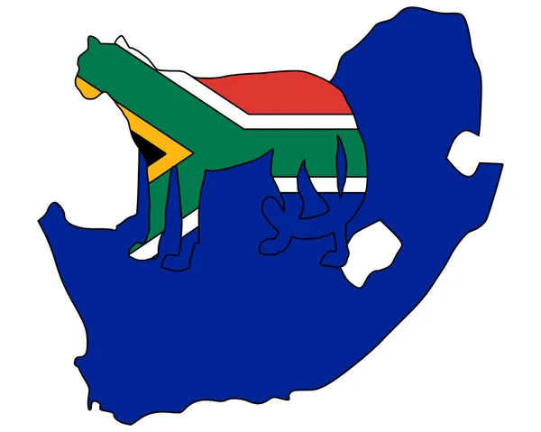 Τσίτα Νότια Αφρική — Διανυσματικό Αρχείο