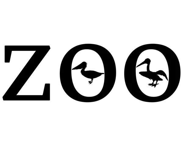 Zoo animals — Stock Vector