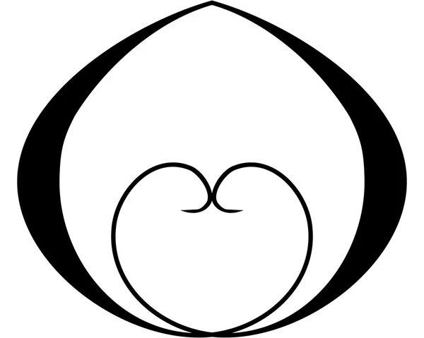 Дизайн фона с сердцем на белом — стоковый вектор