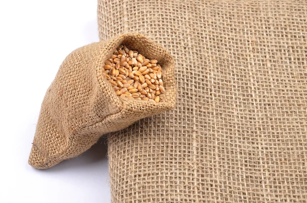 Cereal bag on white — Stock Photo, Image