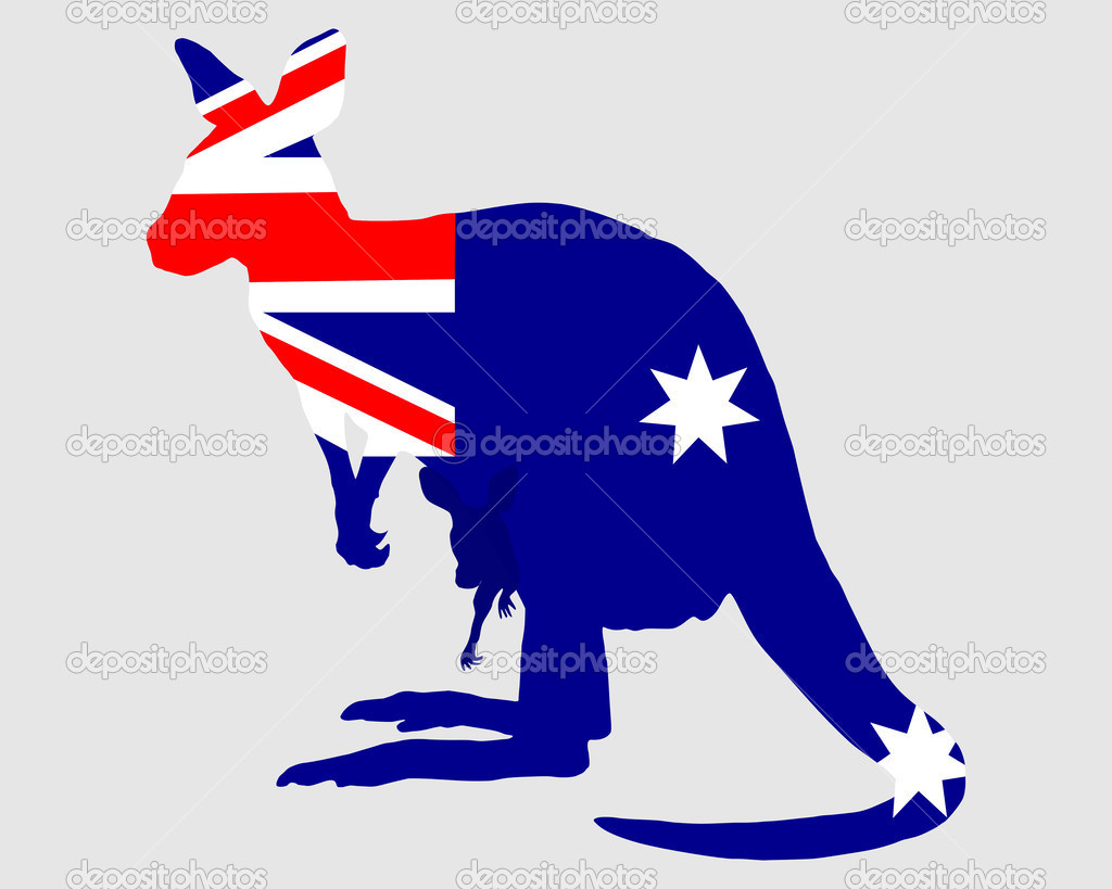 AZ FLAG Australien Flagge Mit Känguru - 150x90 Cm, 100% Polyester, Für Innen & Außen
