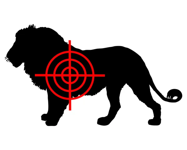 Traverses de lion — Image vectorielle