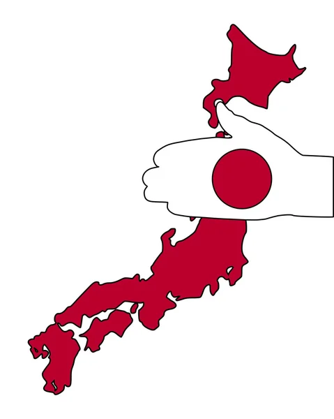 Bienvenido a Japón — Vector de stock