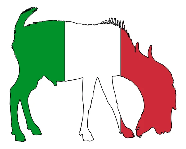 Capra capra italiana — Vettoriale Stock