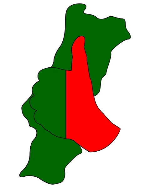 Portugal sinal de mão —  Vetores de Stock