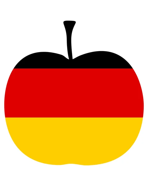 Deutscher Apfel — Stockvektor