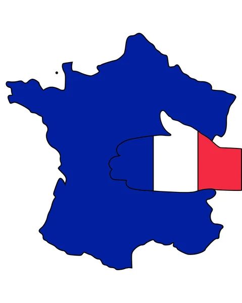 Bienvenido a Francia — Vector de stock