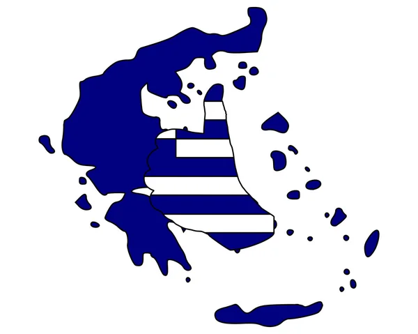 Grèce signal de main — Image vectorielle