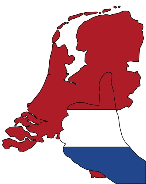オランダ指信号 — ストックベクタ