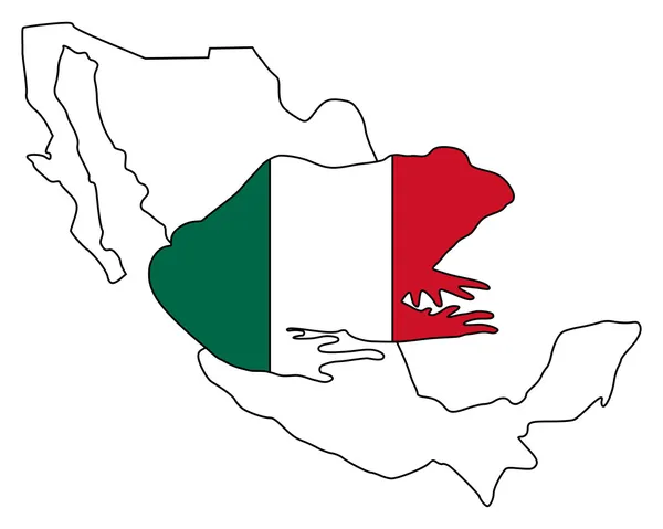 Bullfrog Mexico - Stok Vektor
