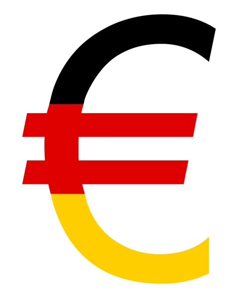 德国欧元 — 图库矢量图片