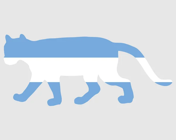 Puma Arjantin — Stok Vektör