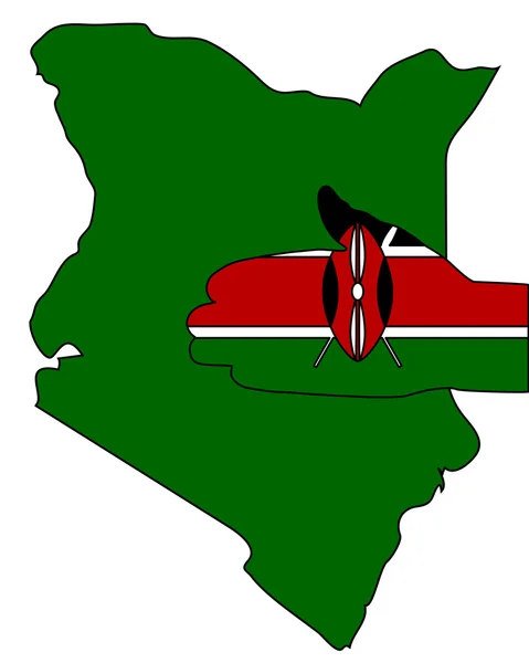 Bienvenue au Kenya — Image vectorielle