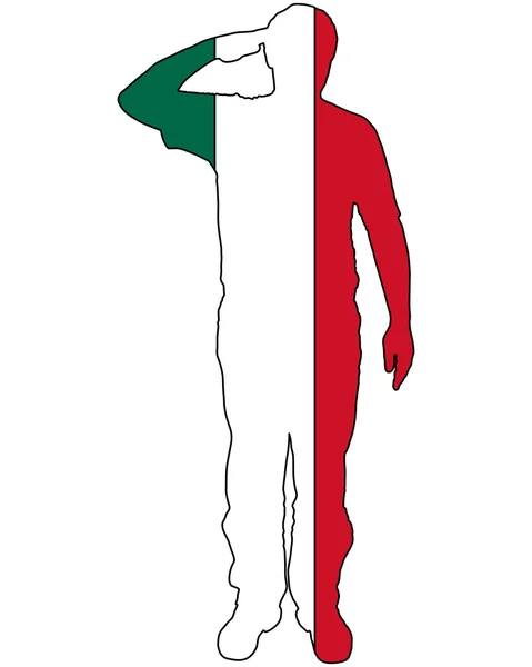 Mexicaanse salute — Stockvector